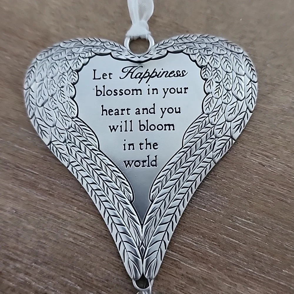 Ganz Angel Wing Heart Ornament Memorial Keepsake Guardian Angel Gift